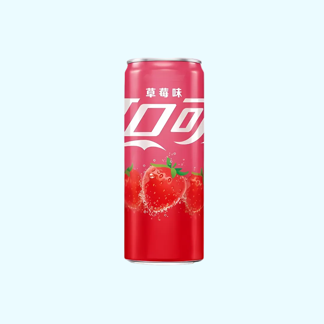 Coca-Cola Strawberry (China) Ds. 0,33l - SNACKS24.AT