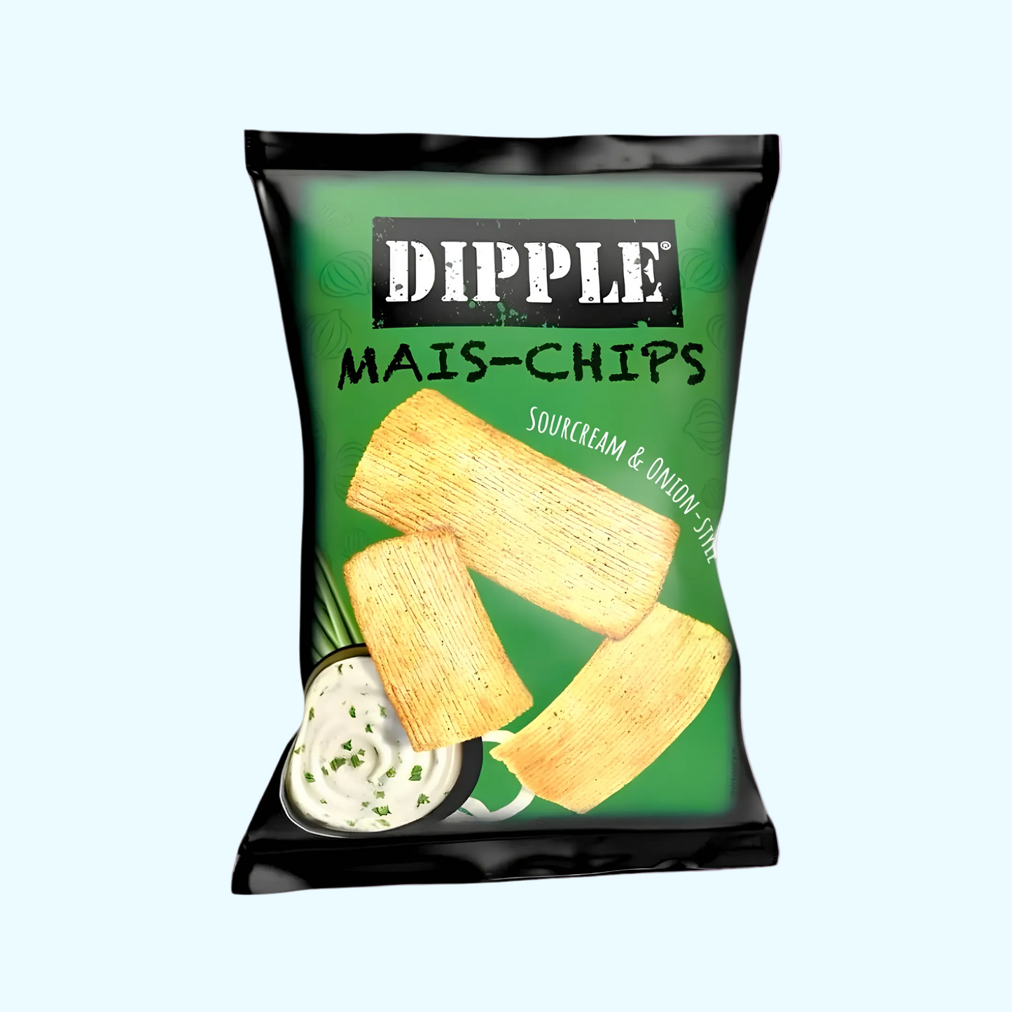 Dipple Mais-Chips - Sour Cream & Onion - Style 90g - SNACKS24.AT