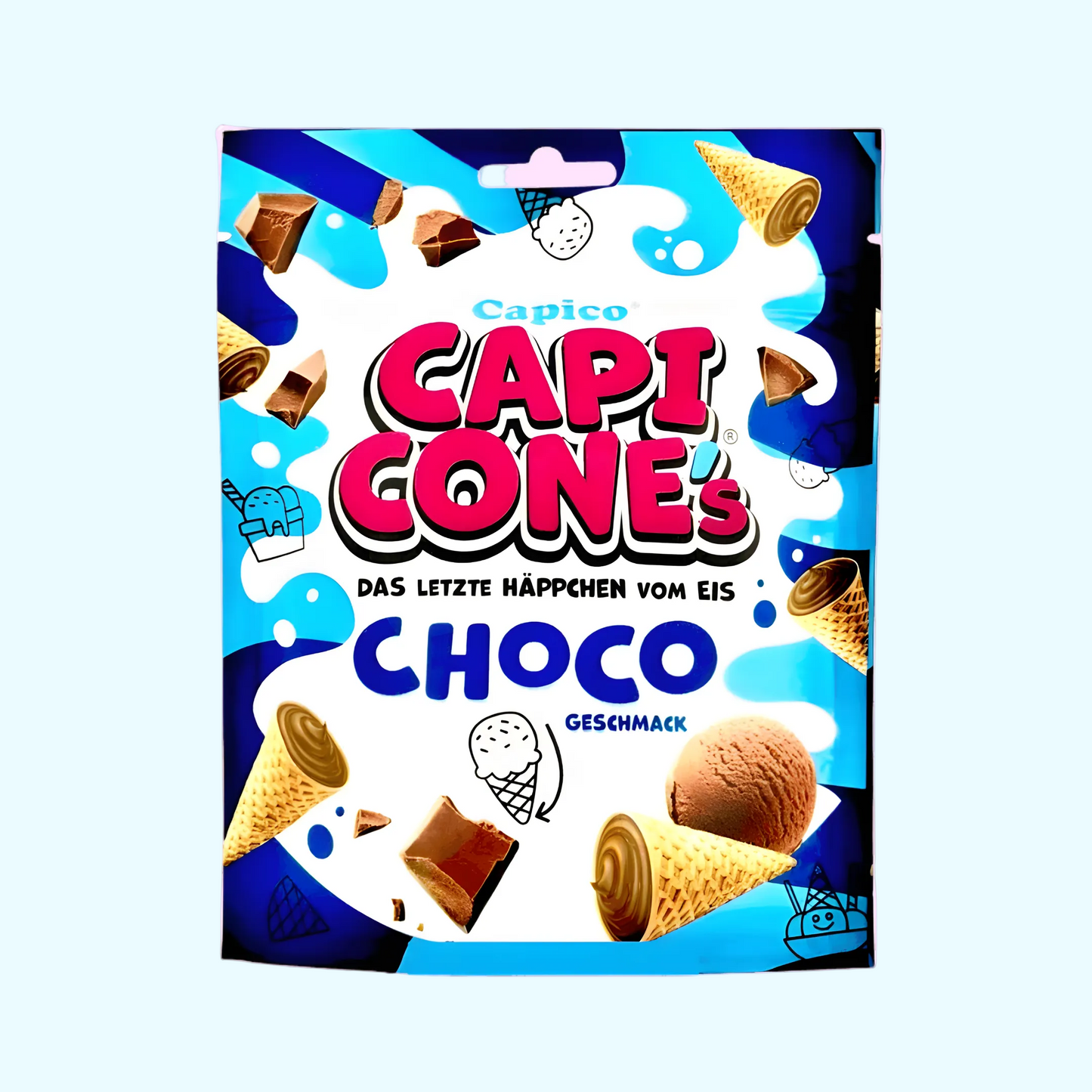 Capico Capi Cones Choco 70g - SNACKS24.AT