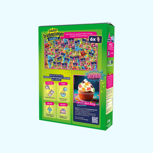 hitschies Saure Drachenzungen Crispies 270 g - KroStore