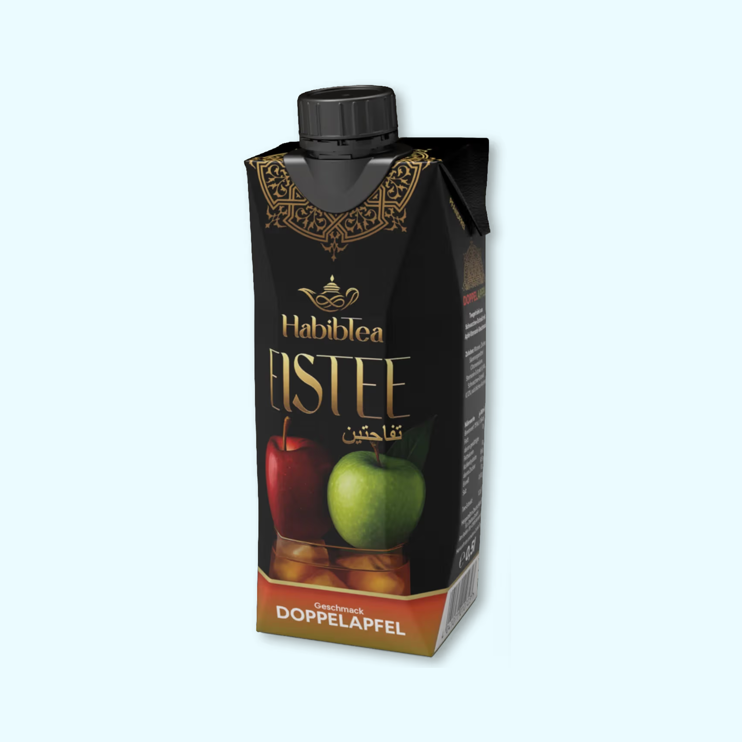 HabibTea Eistee Doppelapfel Tetrapack 0,5l - KROSTORE.AT