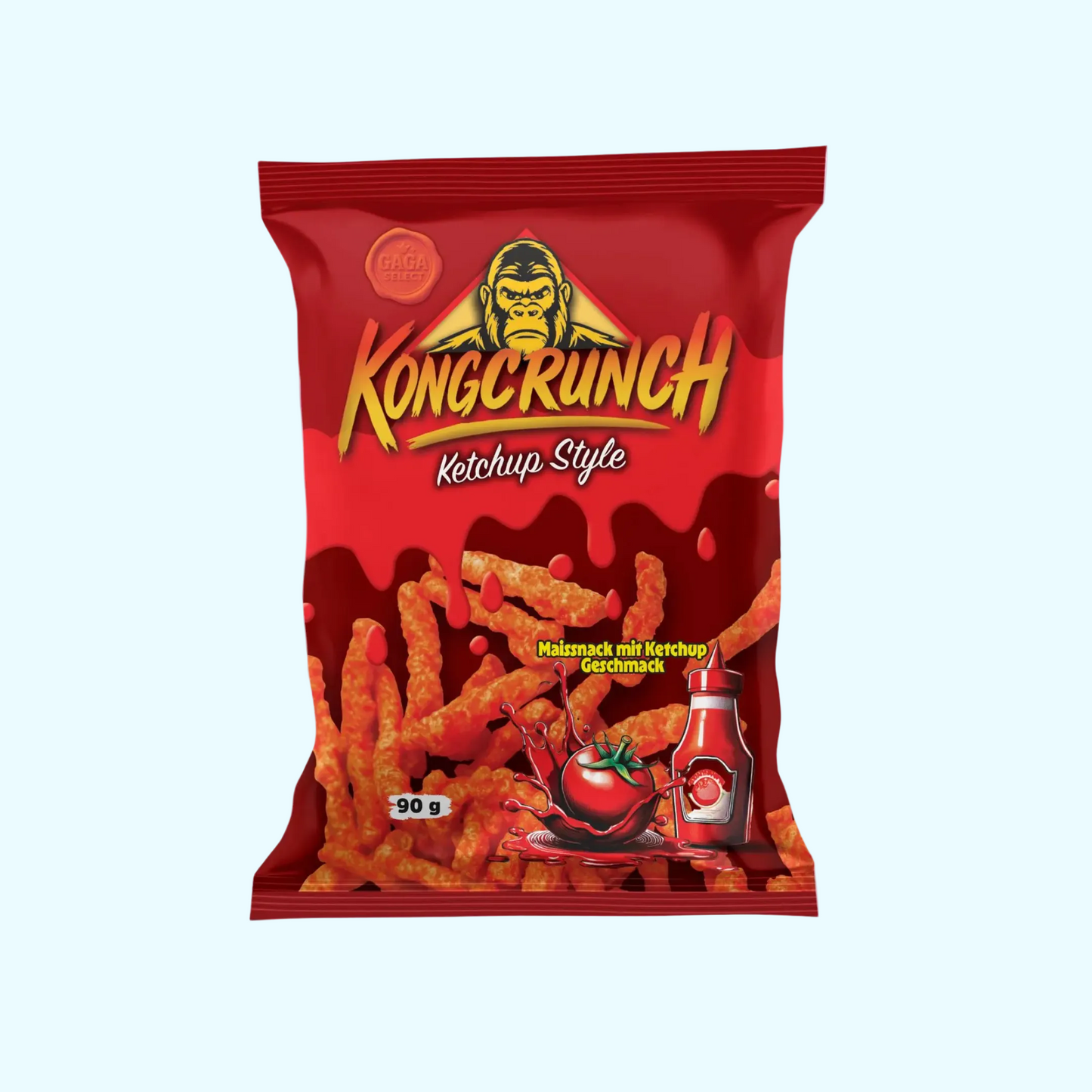 Kongcrunch by Takims - Ketchup Style 90g - SNACKS24.AT