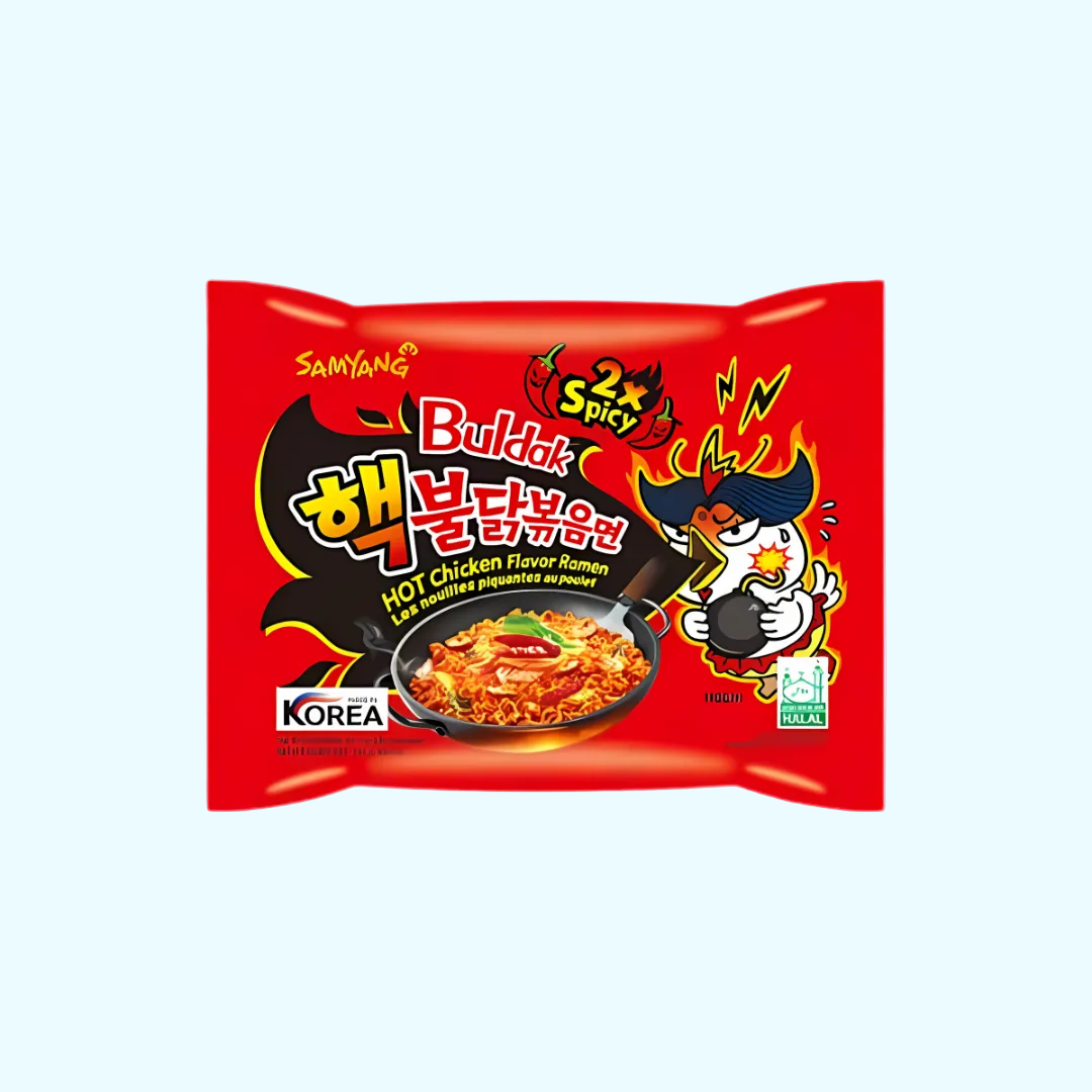 Buldak – Hot Chicken Flavor “2 x Spicy” Ramen 140g - SNACKS24.AT