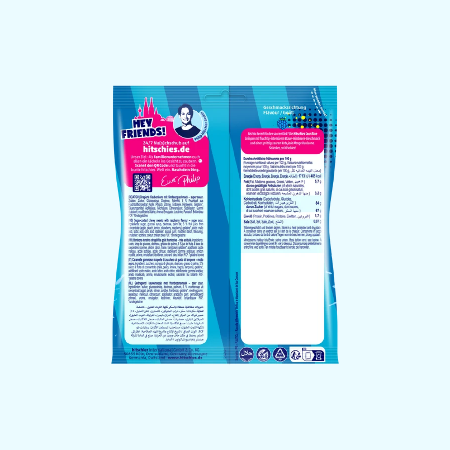 Hitschies Sour Blue 140g kaufen | KroStore