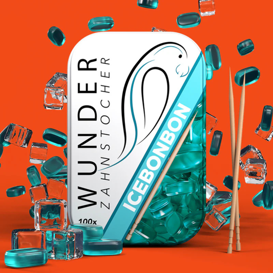 Wunder Zahnstocher Eisbonbon Metalldose 100Stk. - KROSTORE.AT