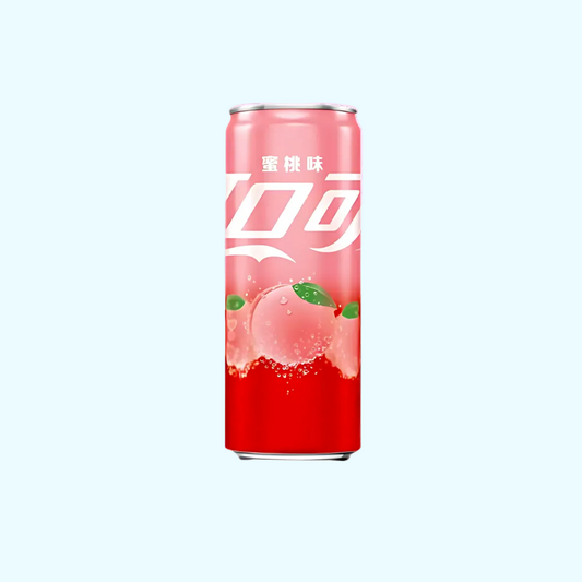 Coca-Cola White Peach (China) Ds. 0,33l - SNACKS24.AT