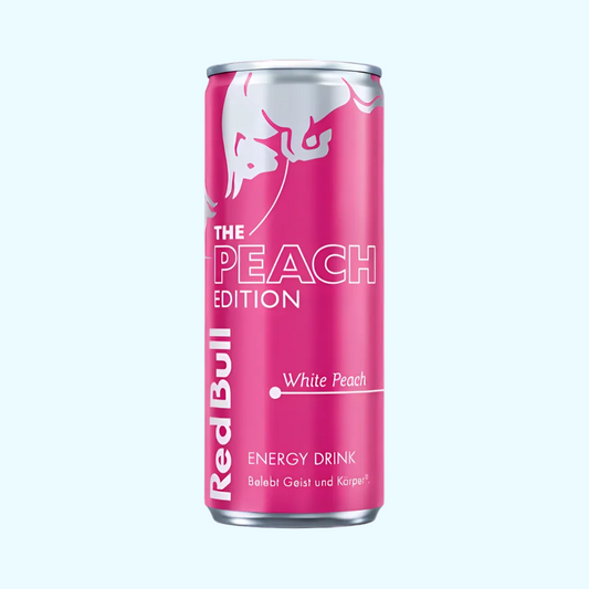 Red Bull THE PEACH EDITION Ds. 0,25l zzgl. € 0,25 EWP - SNACKS24.AT