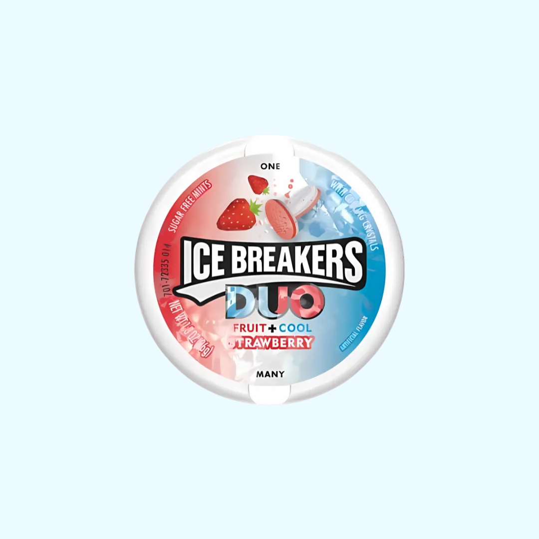 Ice Breakers Duo Strawberry 36g - SNACKS24.AT