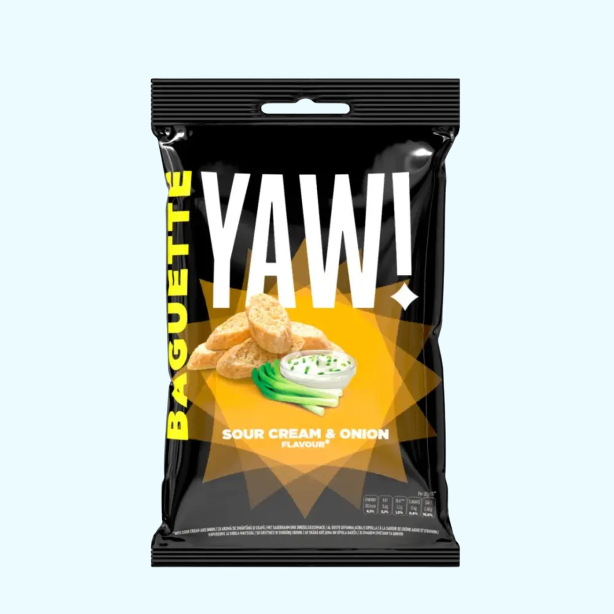 YAW! Baguette Snack - Sour Cream & Onion Flavour 50g kaufen | KroStore