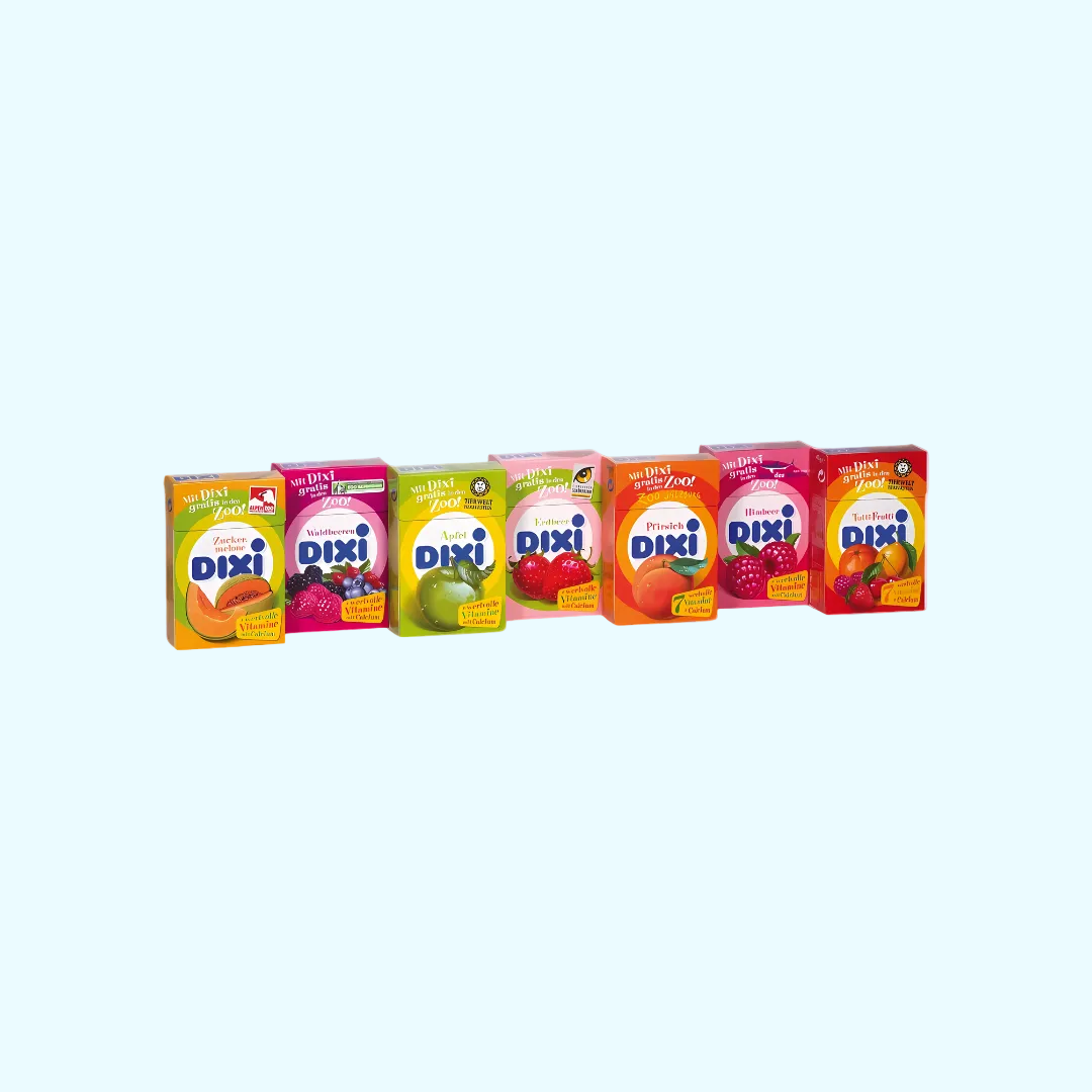 Dixi Traubenzucker Sortiert 45 g - SNACKS24.AT