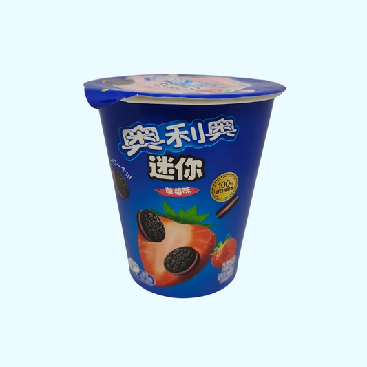 Oreo Mini Cookies Strawberry (China) 55g - SNACKS24.AT
