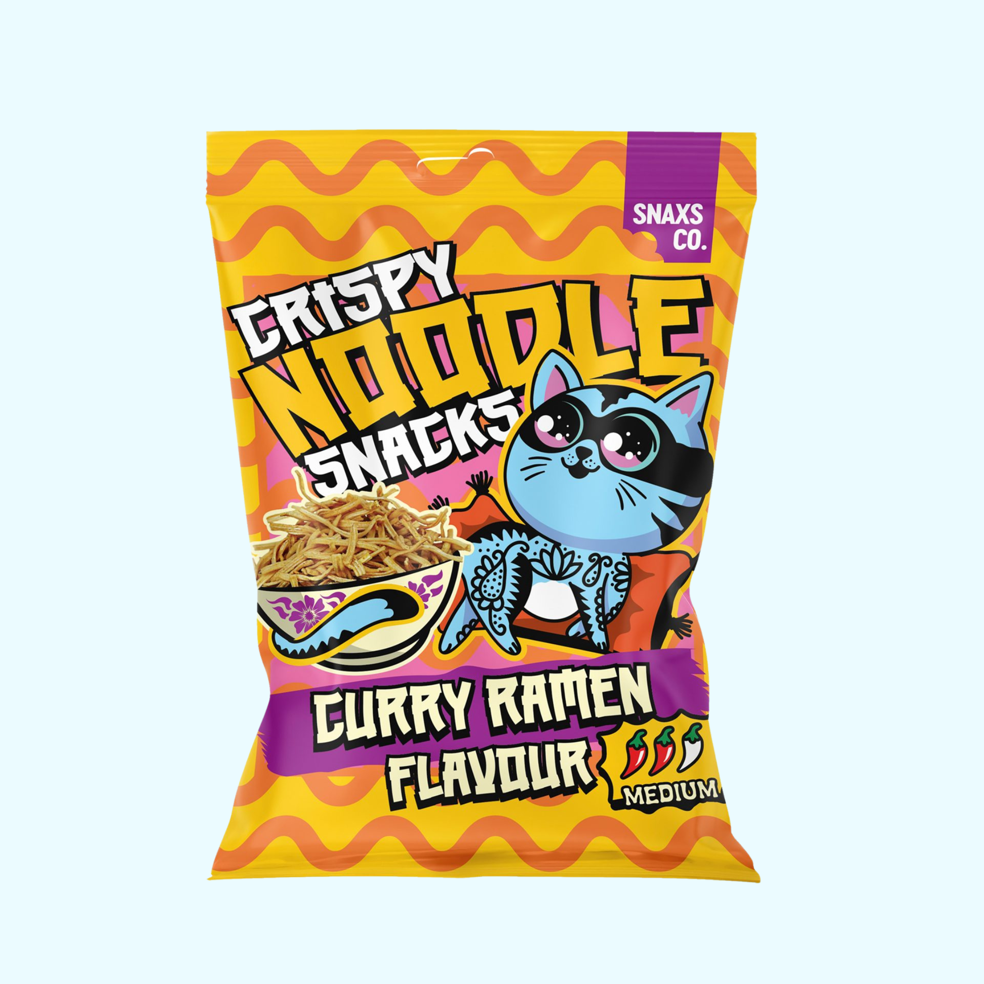 Crispy Noodle Snacks Curry Ramen Flavour 60g kaufen | KroStore