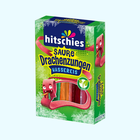 hitschies Saure Drachenzungen Wassereis 10x40ml - KroStore