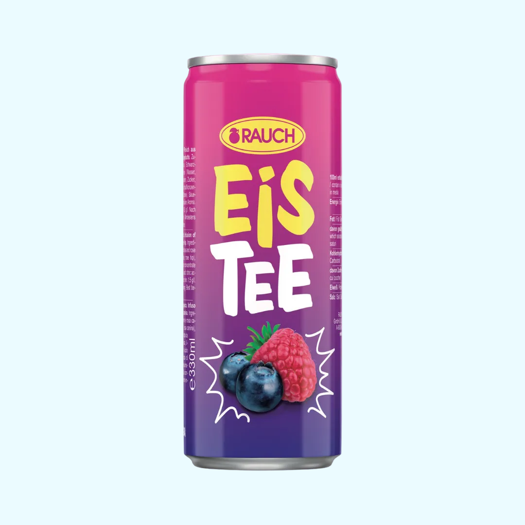 Rauch Eistee Berries Ds. 0,33 l zzgl. € 0,25 EWP - SNACKS24.AT