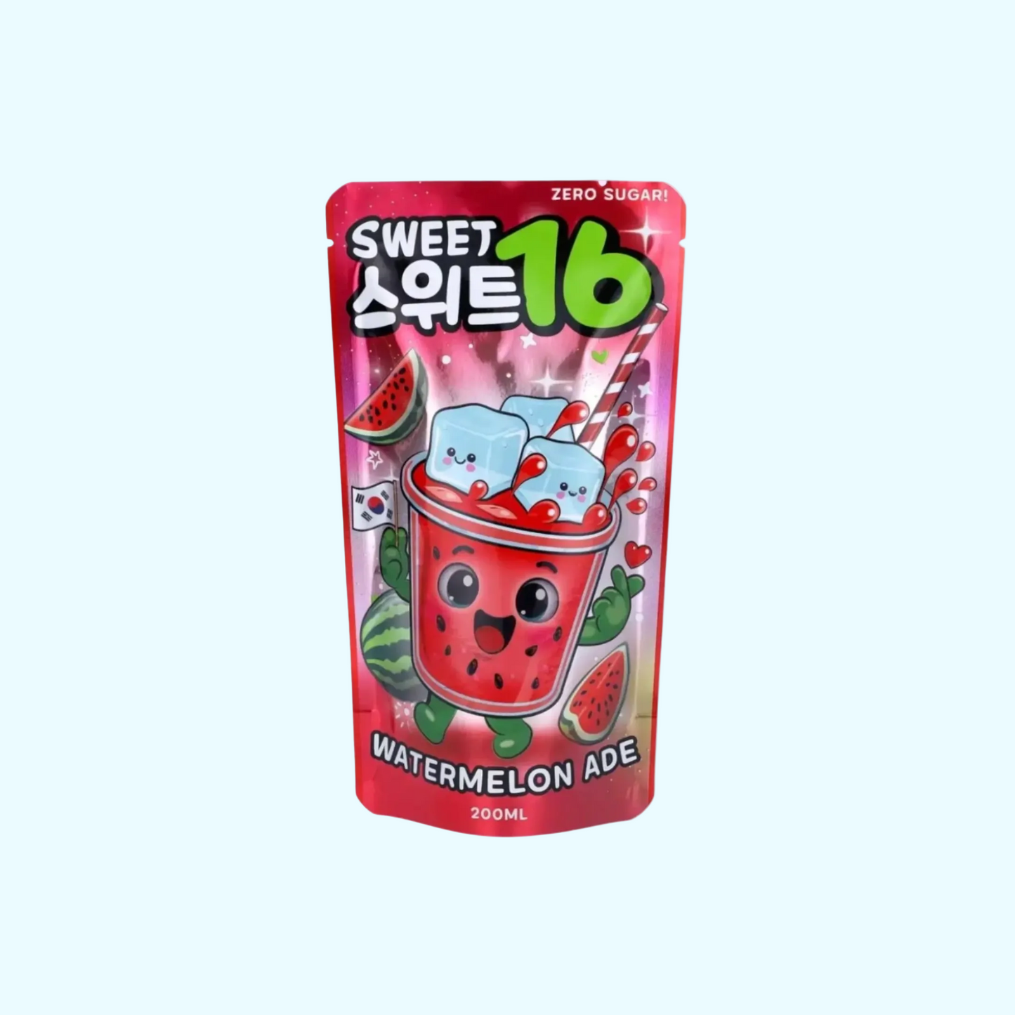 Sweet16 Watermelon Ade Zero Sugar 0,2l - SNACKS24.AT