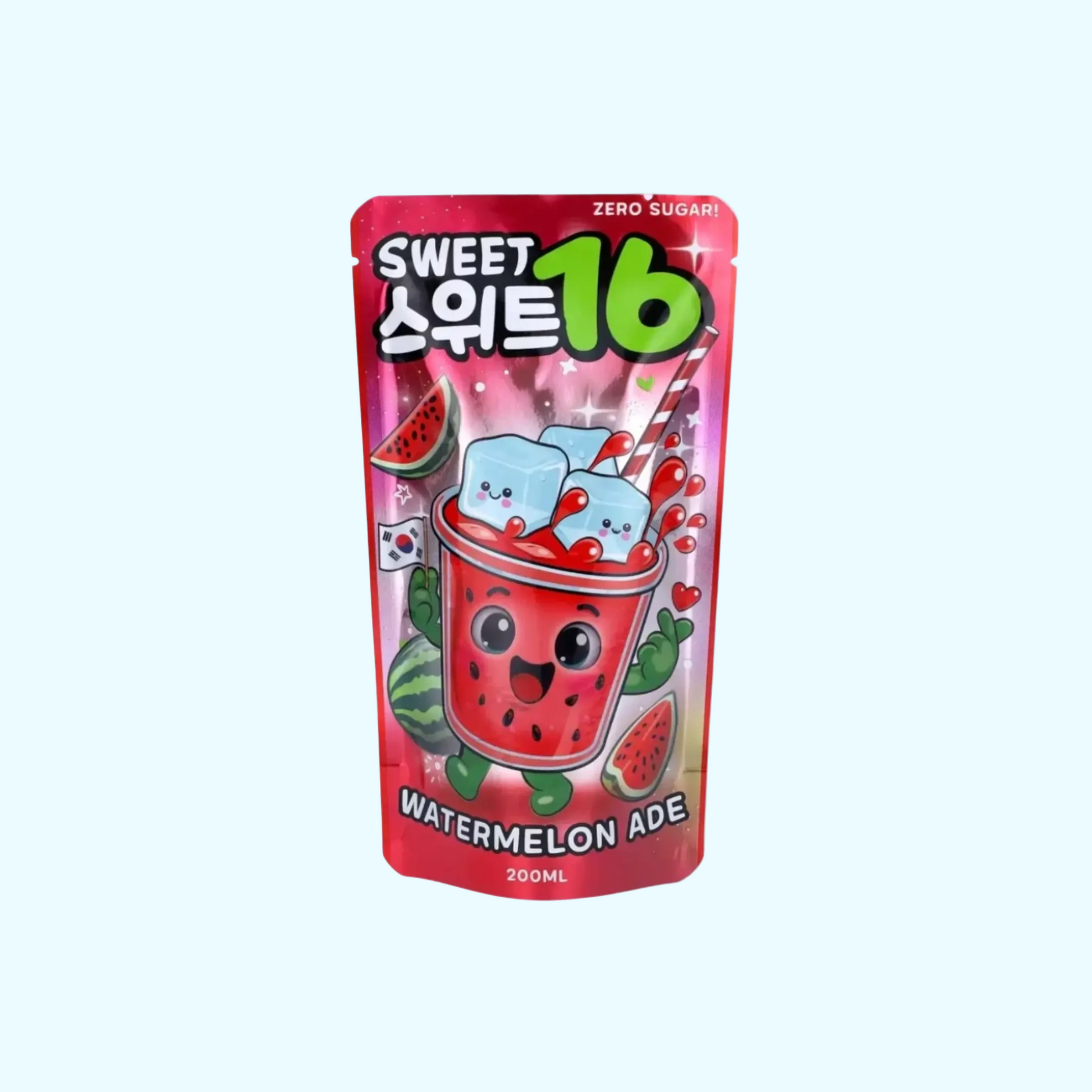 Sweet16 Watermelon Ade Zero Sugar 0,2l - SNACKS24.AT
