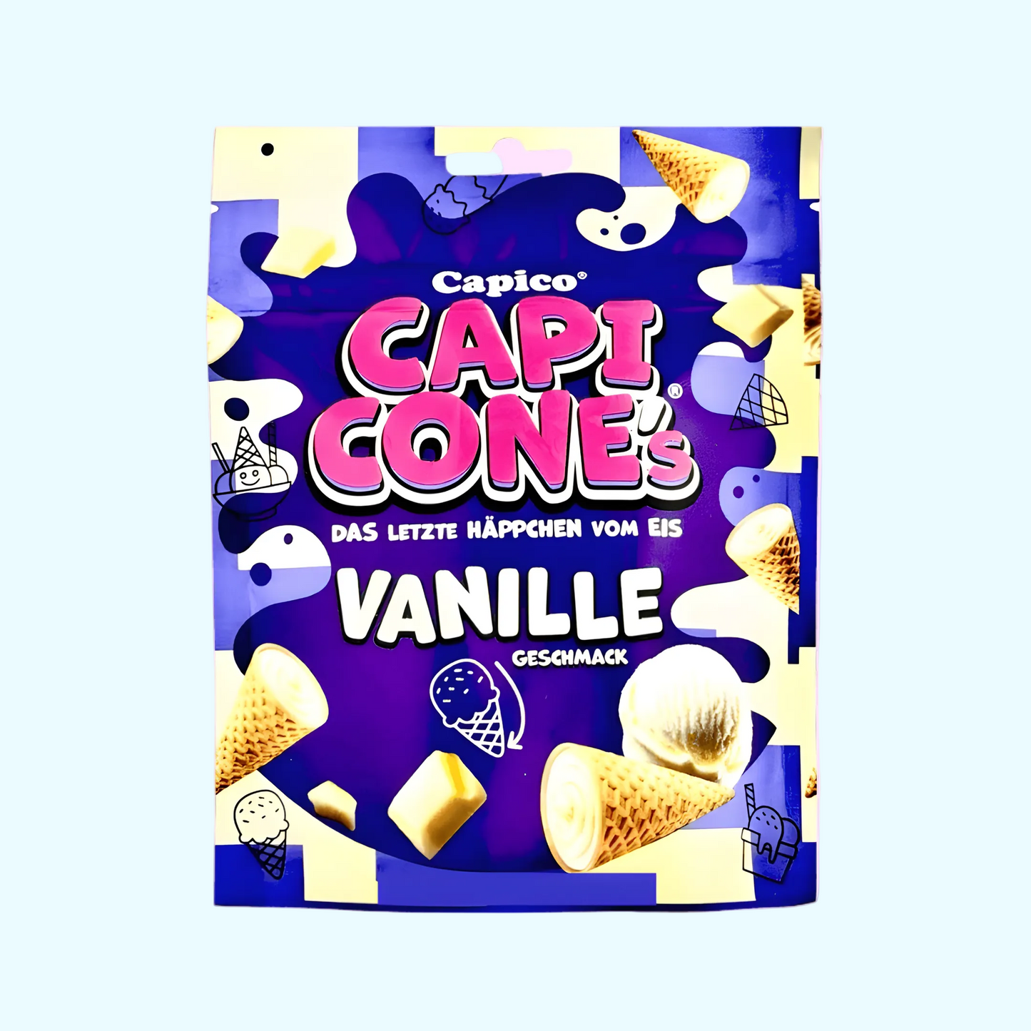 Capico Capi Cones Vanille 70g - SNACKS24.AT