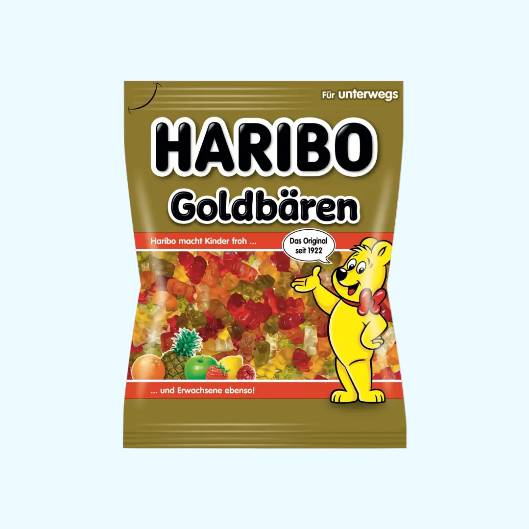 Haribo Goldbären 100g - SNACKS24.AT