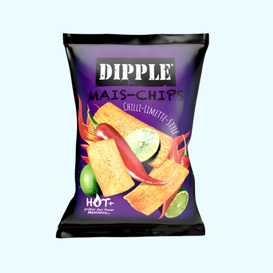 Dipple Mais-Chips - Chilli Limette - Style 90g - SNACKS24.AT