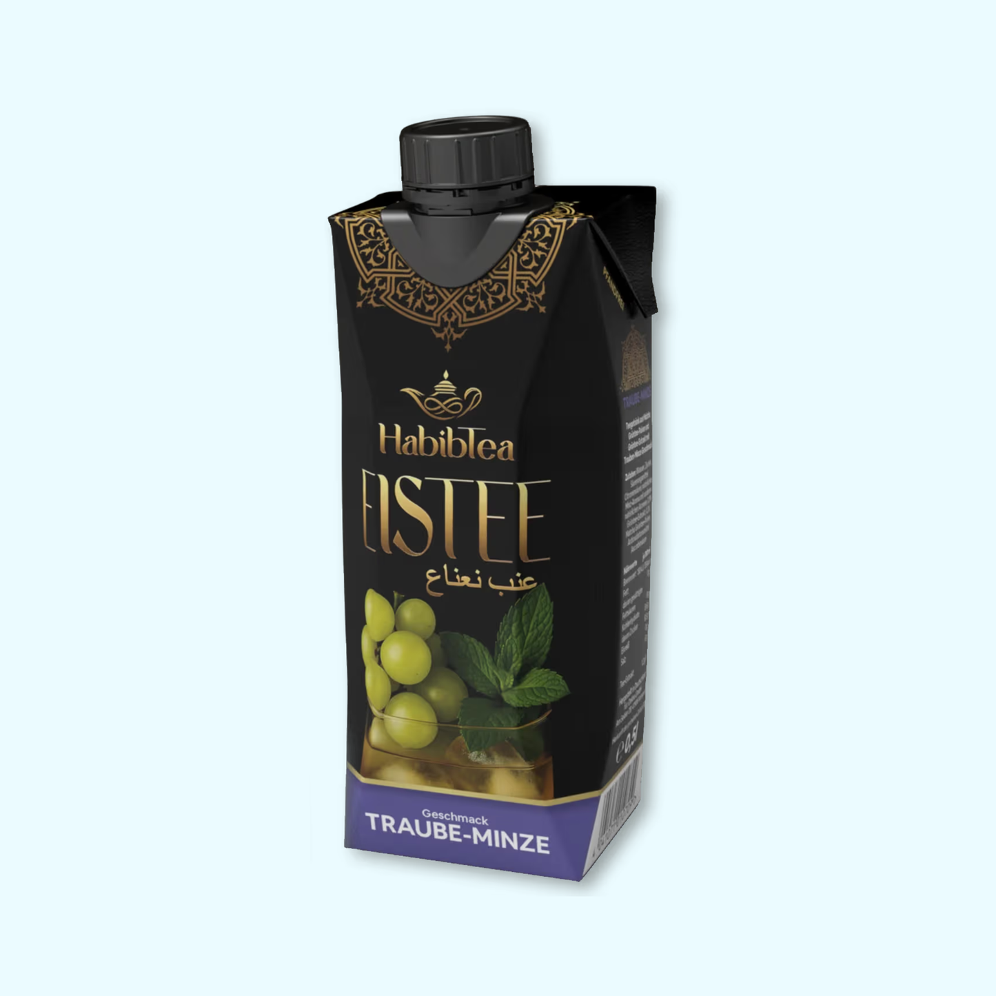 HabibTea Eistee Traube Minze Tetrapack 0,5l - KROSTORE.AT