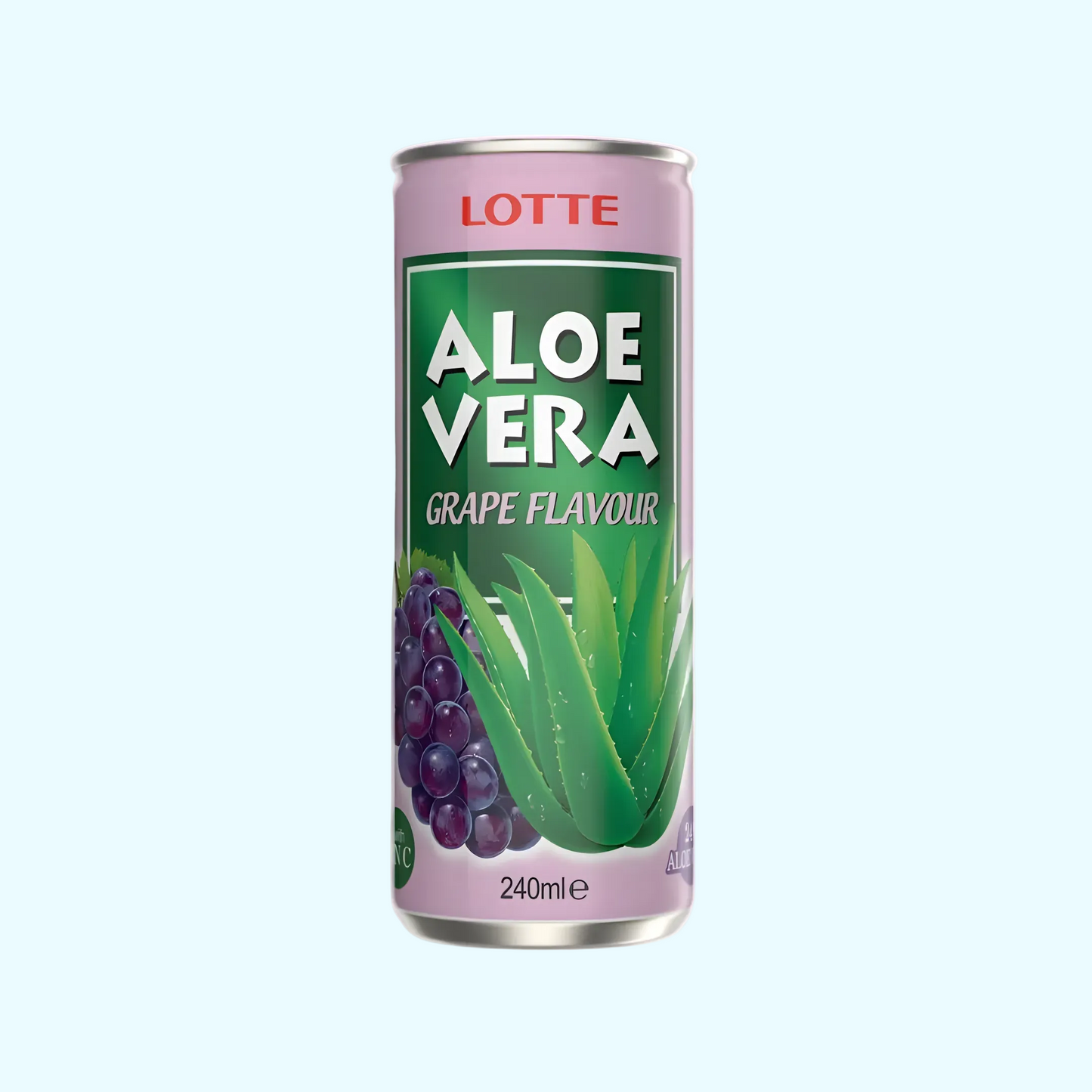 Lotte Aloe Vera Grape Ds. 0,24l zzgl. € 0,25 EWP - SNACKS24.AT