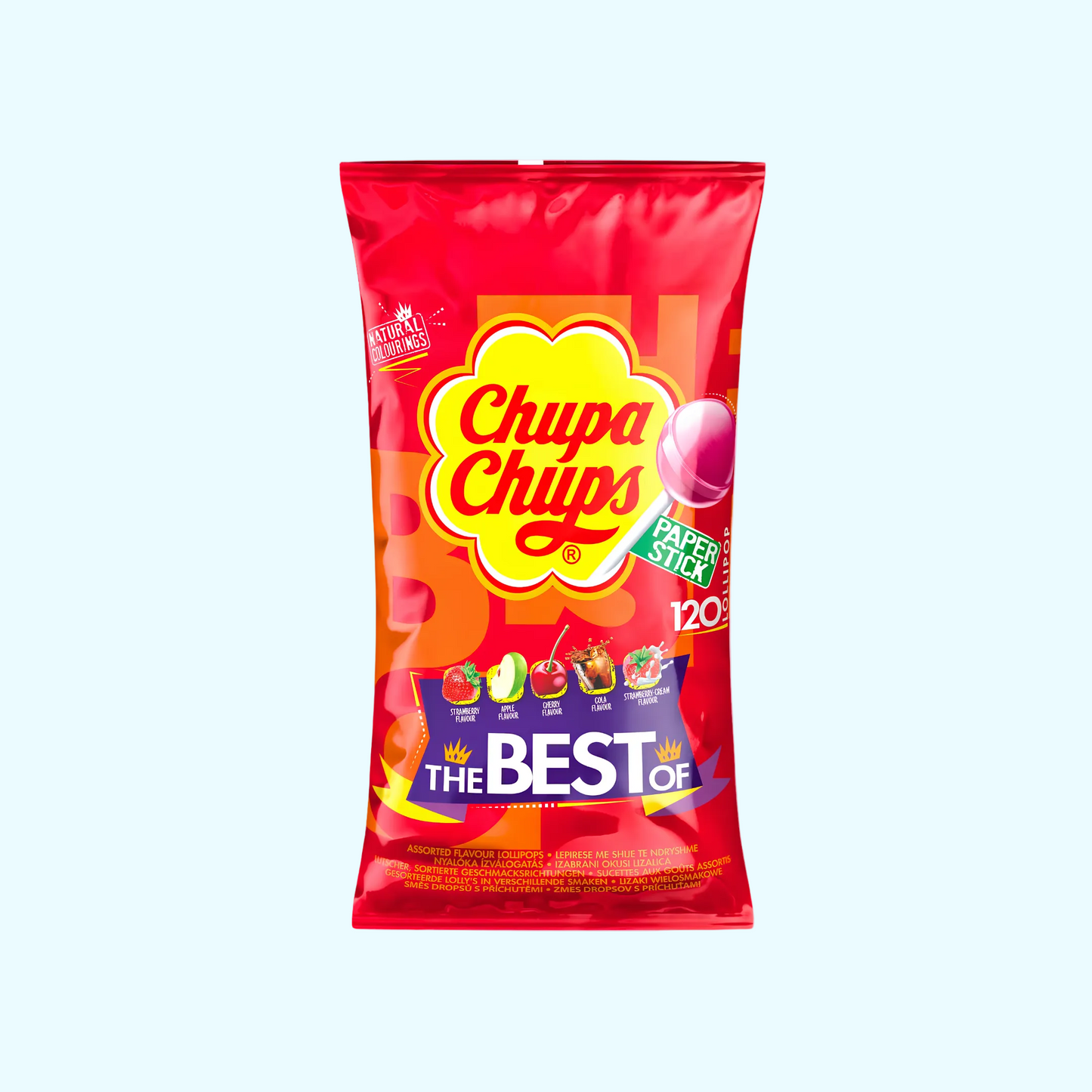 Chupa Chups Best of Original 120Stk. - SNACKS24.AT