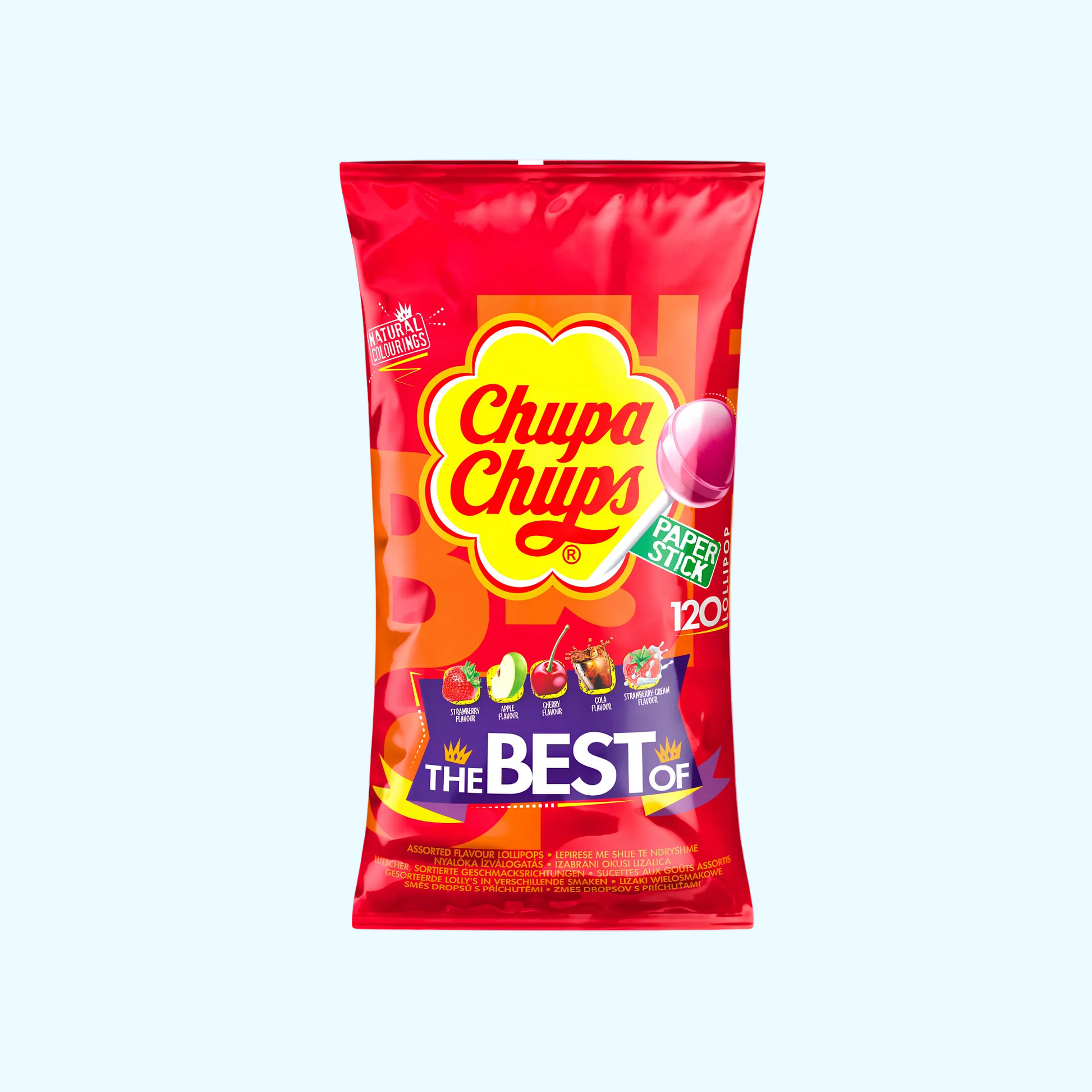 Chupa Chups Best of Original 120Stk. - SNACKS24.AT