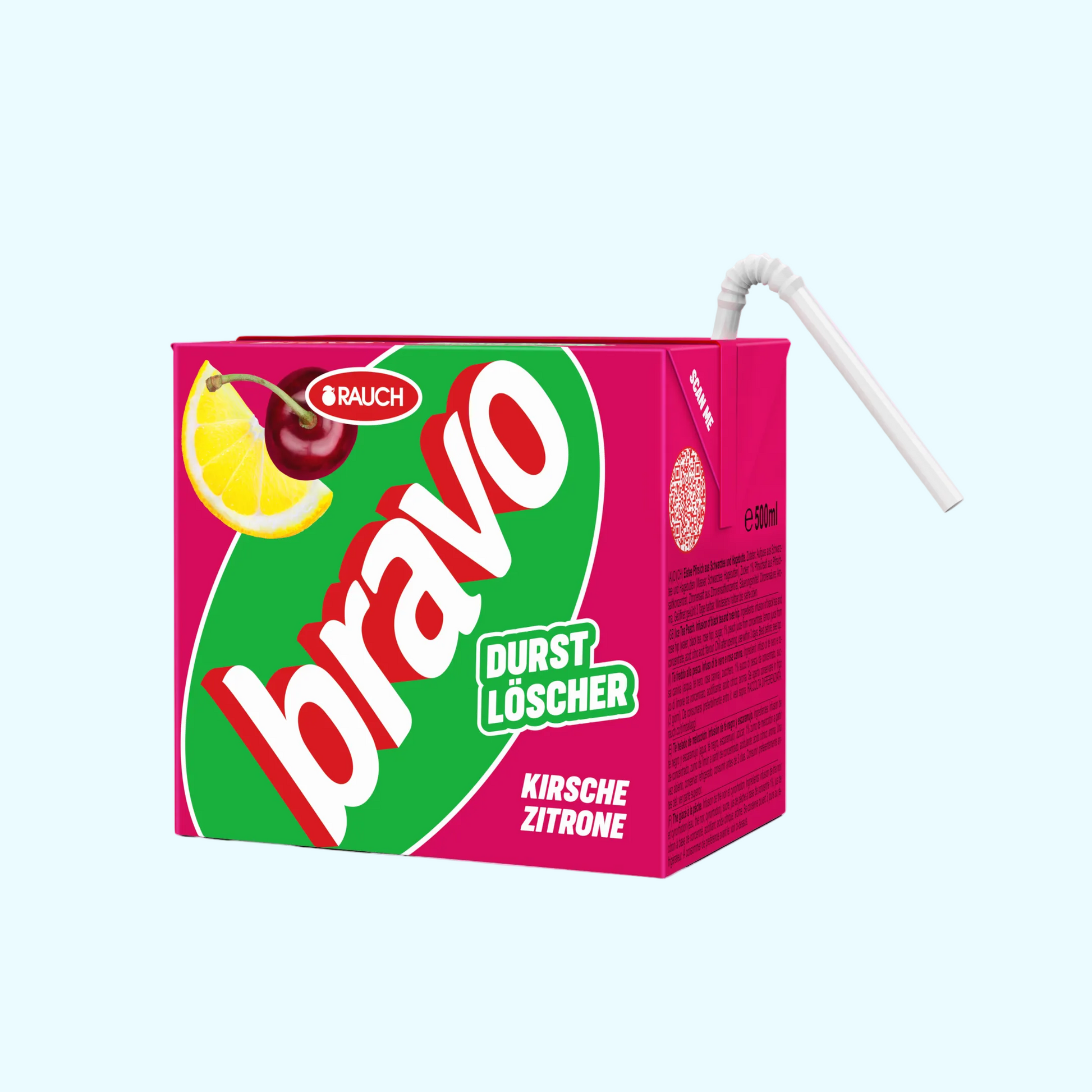 Rauch Durstlöscher Kirsche Zitrone 0,5l - SNACKS24.AT