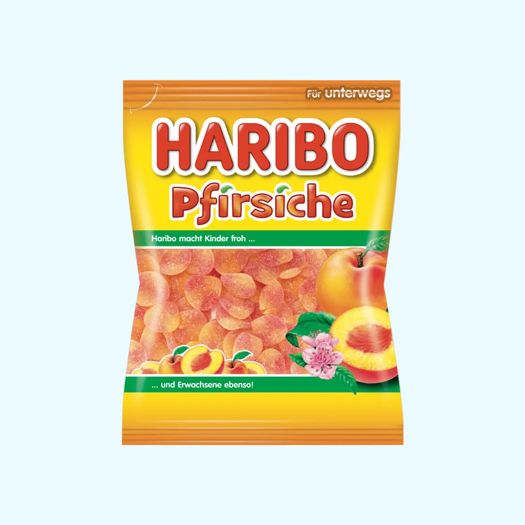 Haribo Pfirsiche 100g - KROSTORE.AT