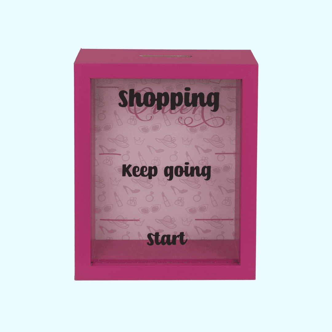 Holz-Spardose Shopping Queen kaufen | KroStore