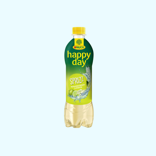 Rauch Happy Day Sprizz Holunderblüte-Limette Fl. 0,5l zzgl. € 0,25 EWP - SNACKS24.AT
