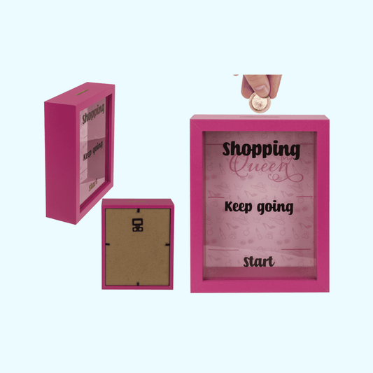 Holz-Spardose Shopping Queen kaufen | KroStore
