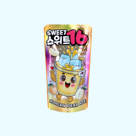 Sweet16 Korean Pear Ade Zero Sugar 0,2l - SNACKS24.AT