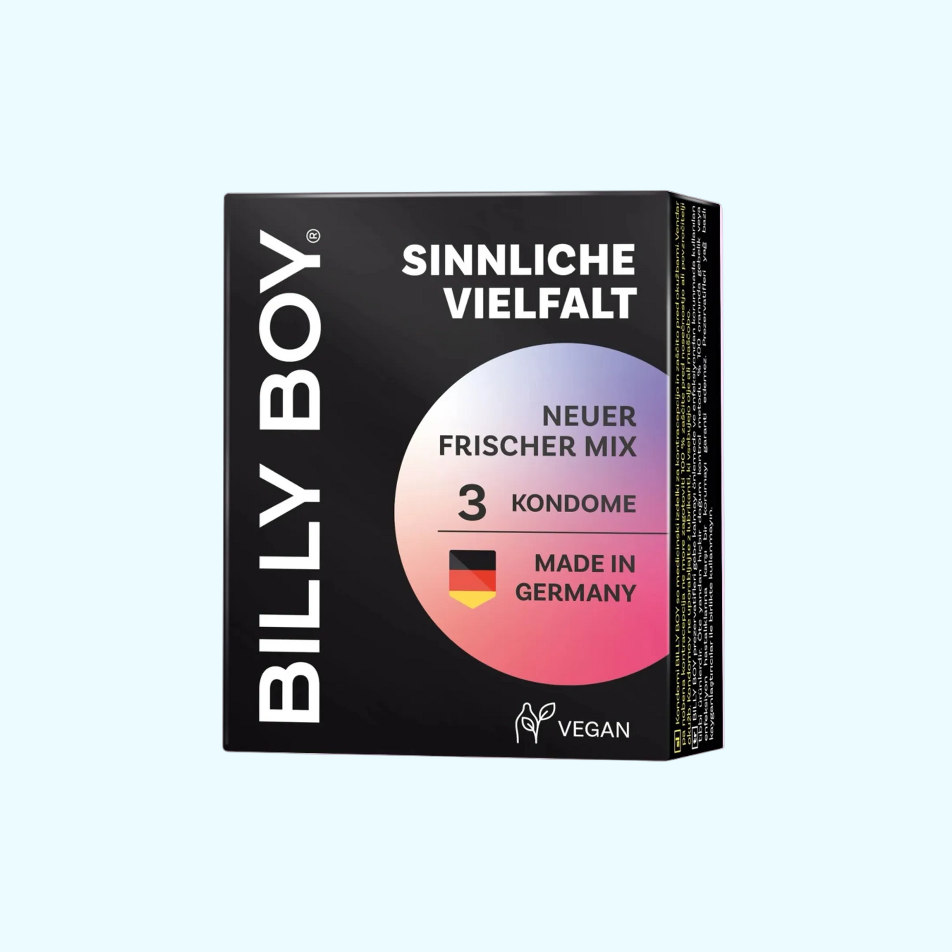 Billy Boy Kondome Sinnliche Vielfalt 3er Pack - SNACKS24.AT