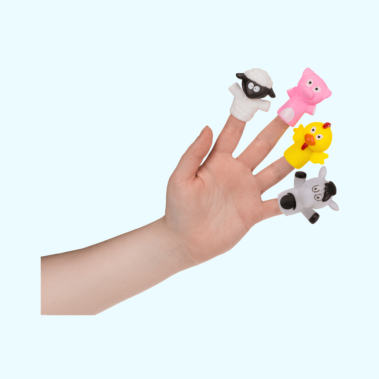 Fingerpuppen Hoftiere ca. 6-8 cm 4-teilig kaufen | KroStore