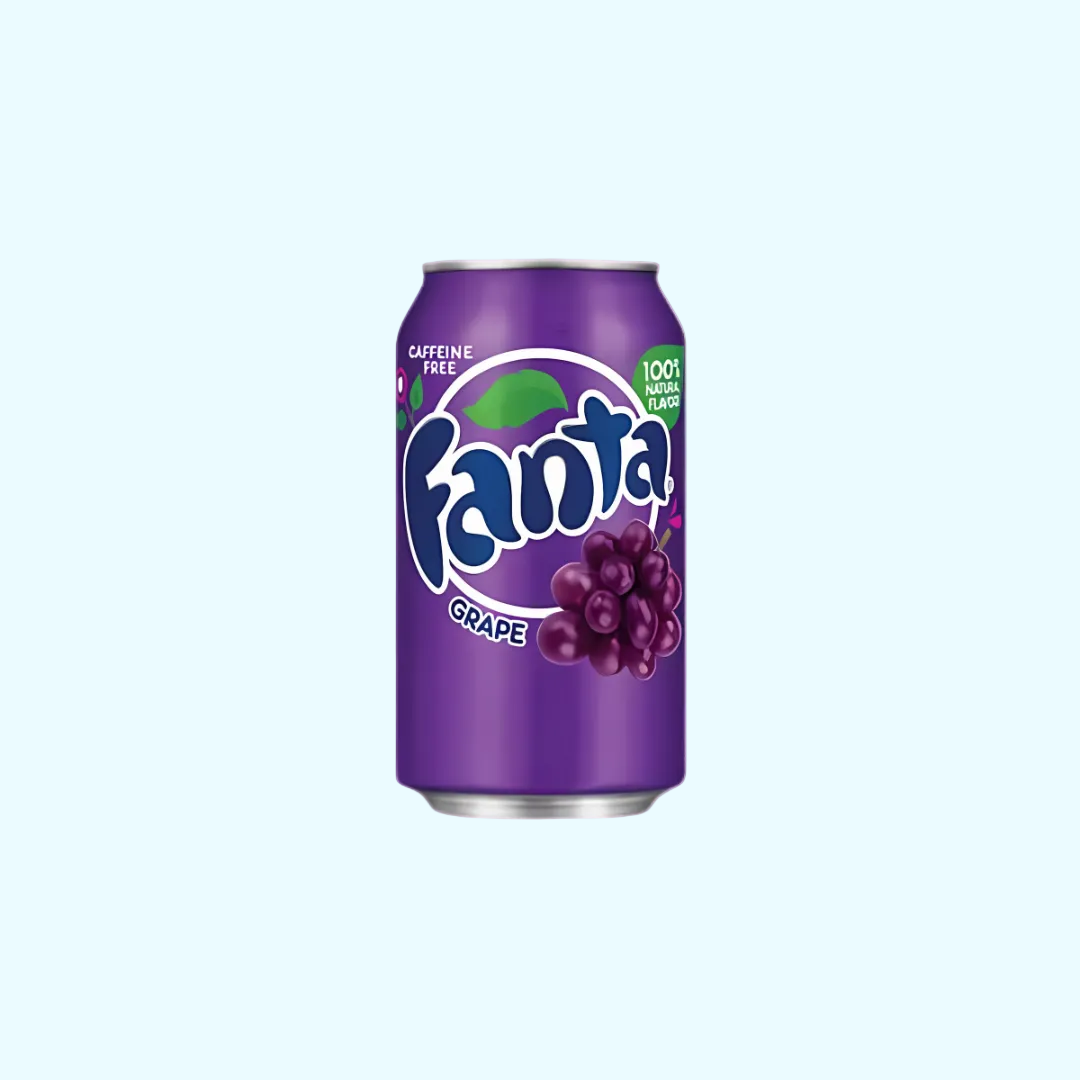 Fanta Grape Ds. 355ml zzgl. € 0,25 EWP - MHD 22.06.2026 - SNACKS24.AT