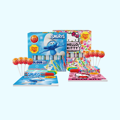 Chupa Chups Colour Kit 48g – Schlümpfe - SNACKS24.AT