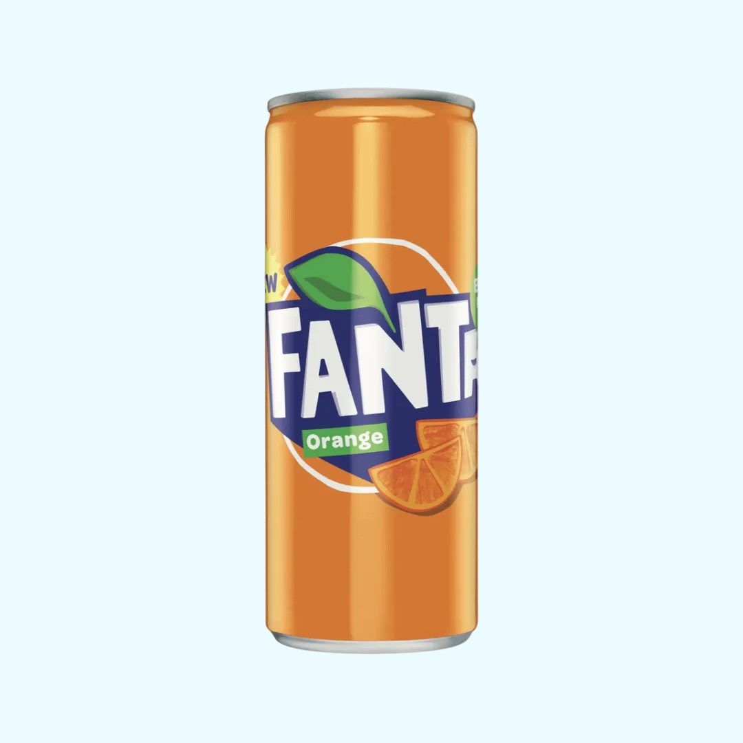 Fanta Orange Ds. 0,33l zzgl. € 0,25 EWP - SNACKS24.AT