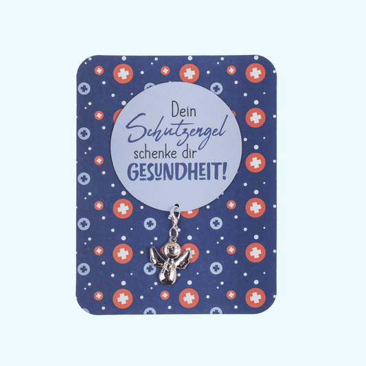 Engelsanhänger auf Karte - Dein Schutzengel schenke dir Gesundheit! kaufen | KroStore