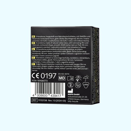 Billy Boy Kondome Sinnliche Vielfalt 3er Pack - SNACKS24.AT