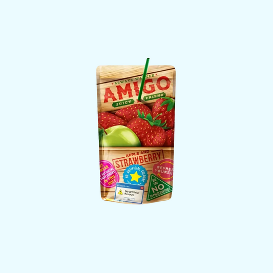 AMIGO - Strawberry 200ml - MHD 28.03.2026 - SNACKS24.AT