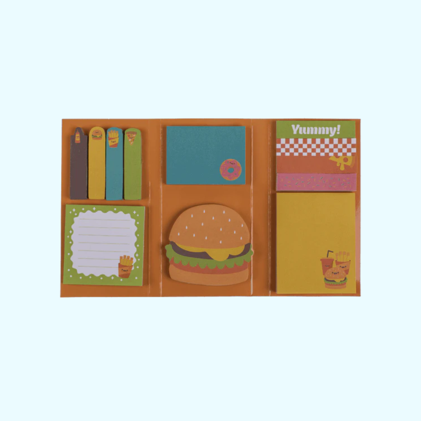 Haftnotizen-Set Fast Food - KROSTORE.AT