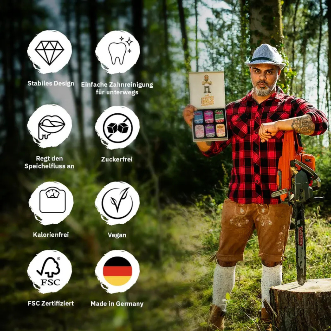 Massivs Zahnstocher mit Geschmack - Bruderherz kaufen | KroStore