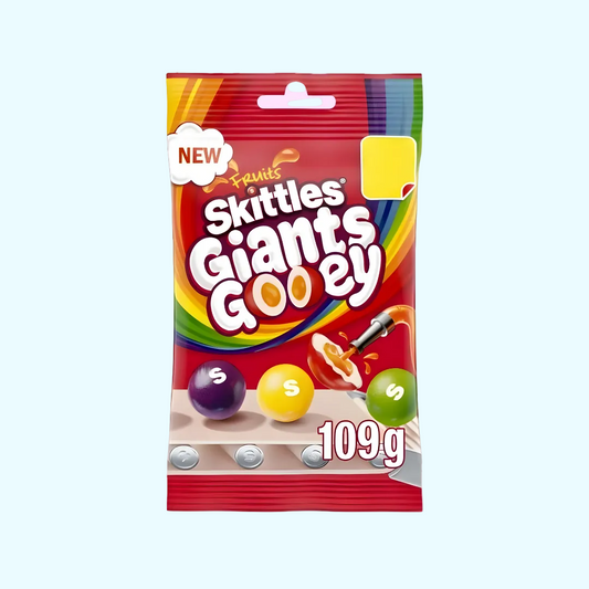 Skittles Giants Gooey Fruits - Red 109g - MHD 17.05.2026 - SNACKS24.AT