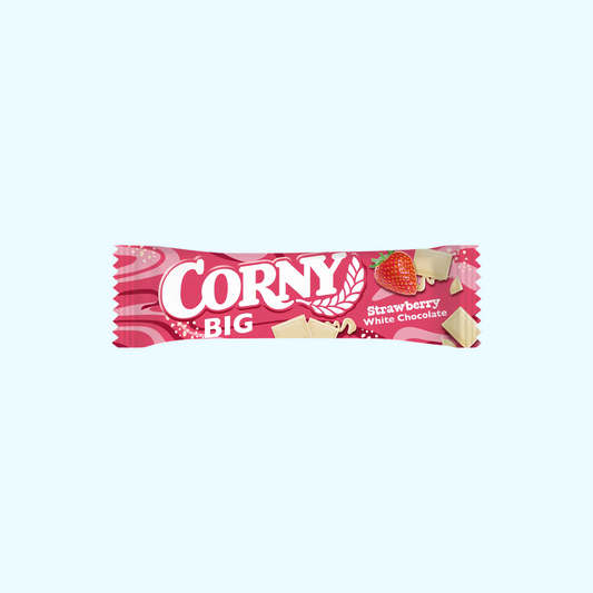 Corny Big Strawberry White Chocolate 40g - SNACKS24.AT