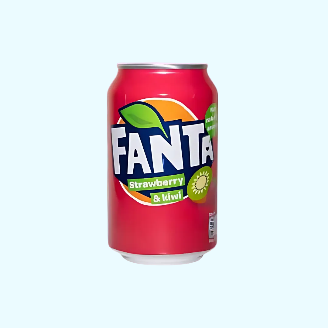 Fanta Strawberry & Kiwi Ds. 0,33l zzgl. € 0,25 EWP - KROSTORE.AT