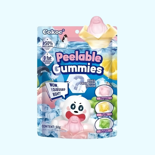 Peelable Gummies - Mixed Fruits Soda (Blue) 60g kaufen | KroStore