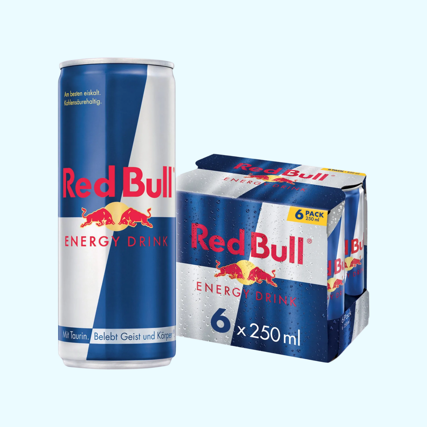 Red Bull Energy Drink 6er Pack Ds. 0,25l zzgl. € 1,50 EWP